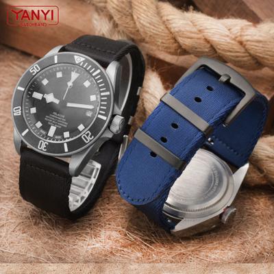 Нейлоновый ремешок для часов 20 мм 22 мм для seiko Citizen huawei, браслет для часов, наручные часы, нейлоновый ремешок для часов, быстросъемный ремешок