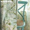1 шт. NAPEARL Модные и универсальные шторы с принтом цвета гардении для полного затемнения для спальни, гостиной, балконного окна для домашнего декора