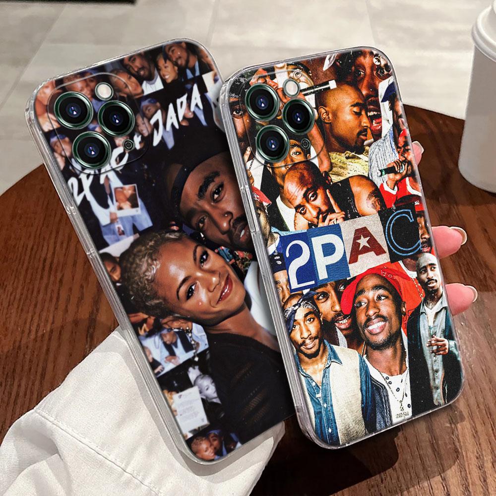 2 Pac Тупак Тупад Джада Рэпер Чехол Для Apple iPhone 17 16 15 14 13 12 11 Pro Max Plus 16E 17Air 17Pro Чехол Для Телефона Силиконовый Funda