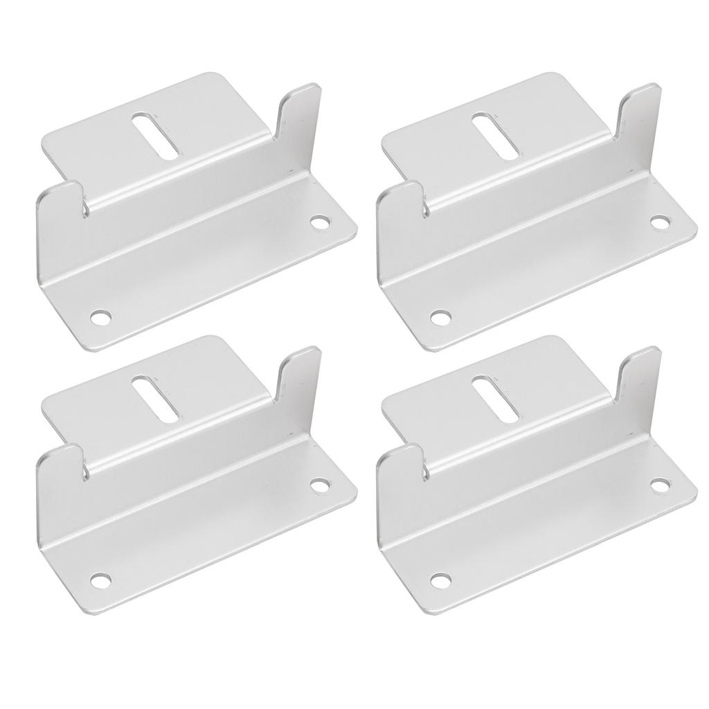 4 шт./компл. Монтажные Z-кронштейны для солнечных панелей из высокопрочного алюминиевого сплава для автомобилей, автодомов, яхт, судов