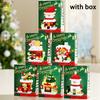 Конструктор MOC Рождественский Дом Санта-Клауса Город Снеговик Конфеты Дом Рождественская Елка Коллекция Блоков Игрушка для Детей Подарок для Детей