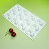 12-Cavity Squid Feet Silicone Mold Mousse Cake Baking Tools Easy to Clean