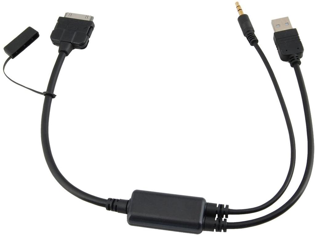 Кабель USB AUX для BMW Mini – Заменяет 61120440796/61120440812 – Для 2007+ 1/3/5/6/7/X5/X6 и Mini R55-R57