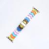 Resin Rainbow Transparent For Apple Watch Band 44mm 45mm 38 40mm 42 41mm 49mm 44 45 Strap Bracele iWatch Series 8 7 6 SE 5 4 3 2 Band