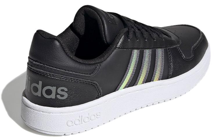 Женские кроссовки Adidas Wmns Hoops 2.0 'Black Tactile Gold Metallic'