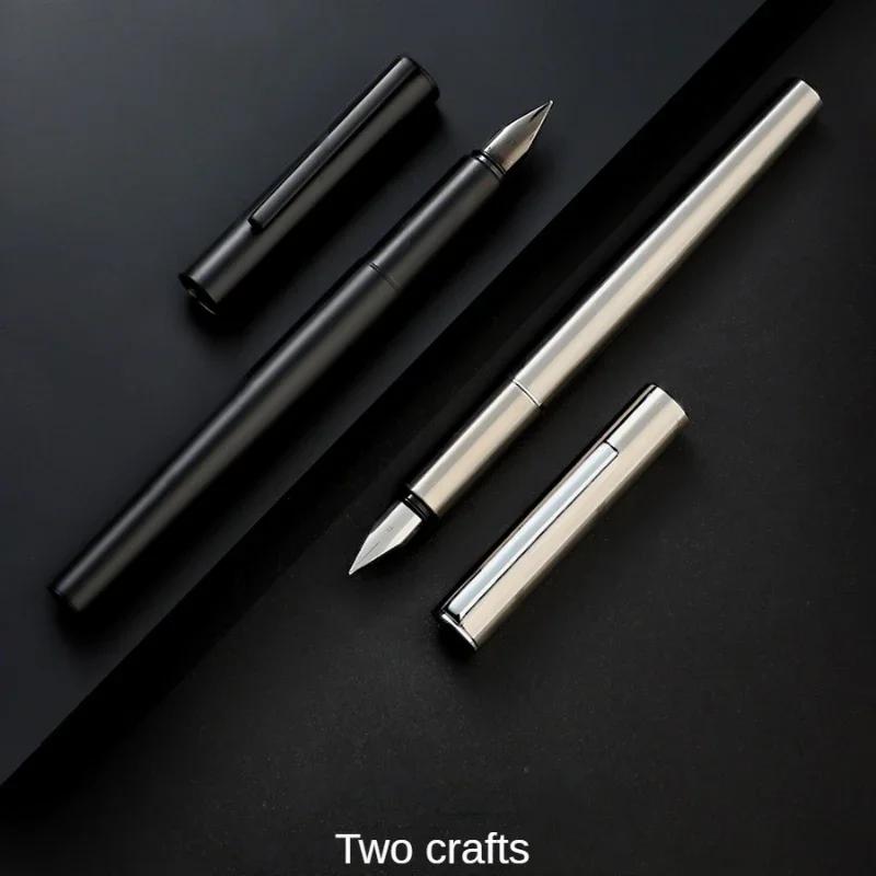 Перьевая ручка JINHAO серии 35, полностью стальная, роскошная, с экстратонким/тонким пером, для бизнеса, офиса, студентов, школы, письменные принадлежности, канцелярские товары, PK 9019