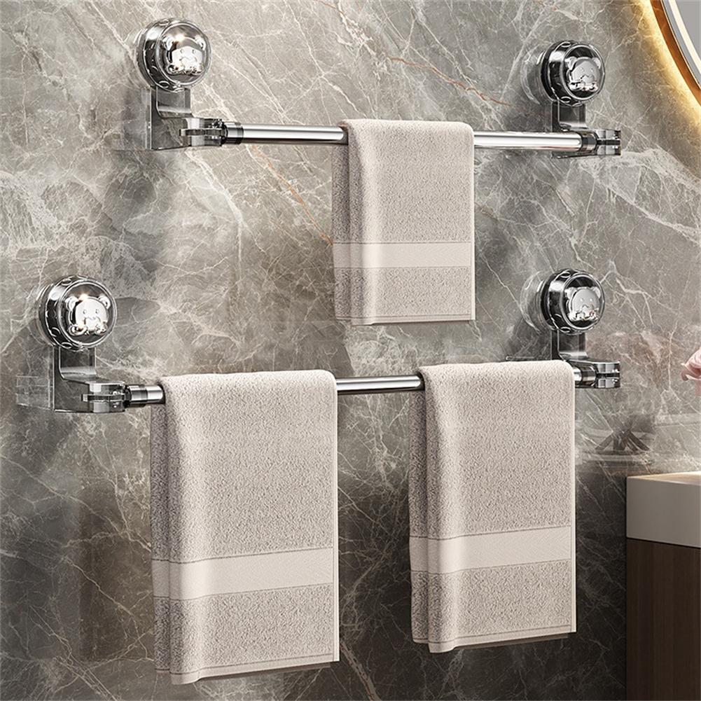 Easy Installation Adjustable Towel Holder Suction Cup Towel Bar