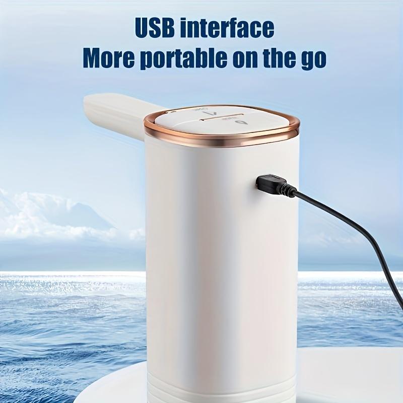 USB Electric Water Pump for Home, Office, and Camping - Collapsible and Portable Automatic Drinking Water Dispenser for Pure Water Buckets