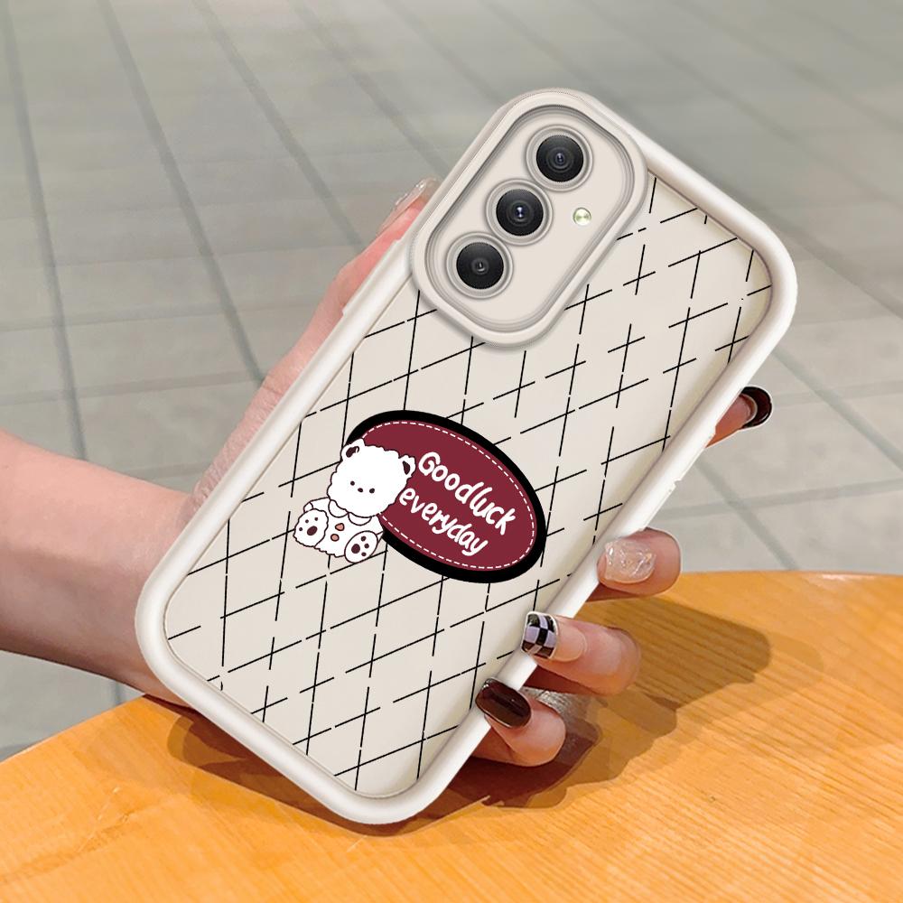 Мягкие силиконовые квадратные лестницы с мультяшным узором, полное покрытие, защита камеры, противоударный чехол для Huawei Honor Xiaomi Redmi Samsung