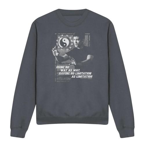 Bruce Lee Unisex Adult No Way As A Way Sweatshirt