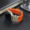 Силиконовый спортивный ремешок для Apple Watch Ultra 49 мм 45 мм 42 44 мм Резиновый ремешок для iWatch Series 9 8 7 se 6 5 4 ultra 2 49 Correa