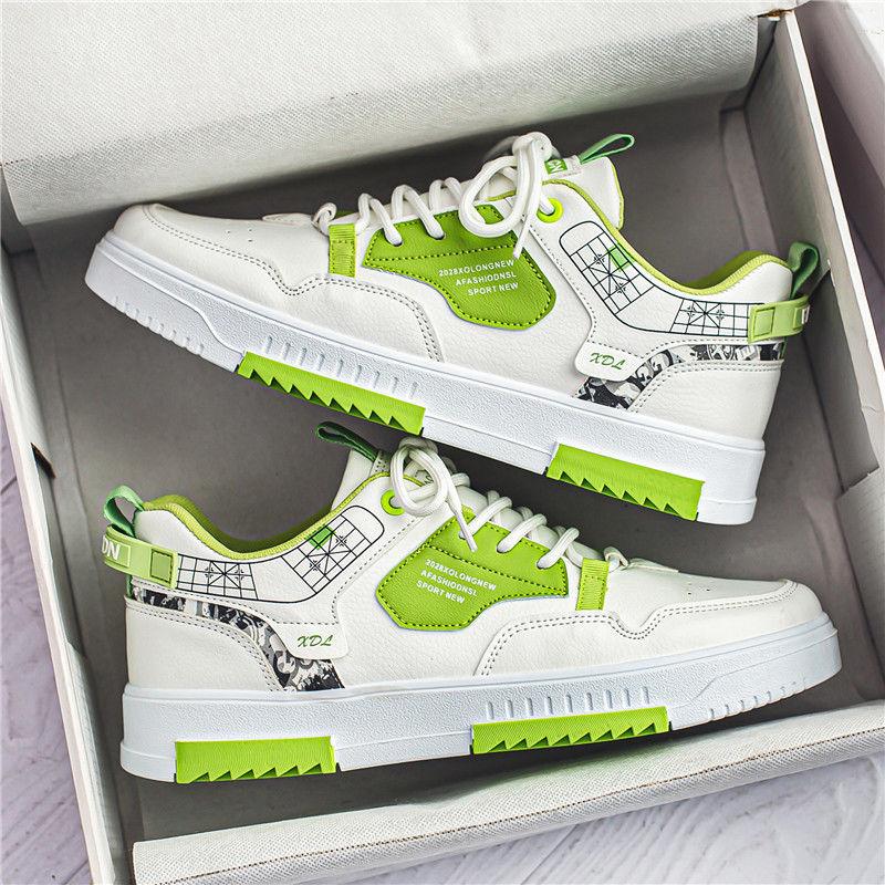 Fashion New Men's Casual Sports Shoes Soft Vulcanized Men's Shoes Men's Flat -match Versatile Casual Outdoor Outdoor Jogging Men's Shoes