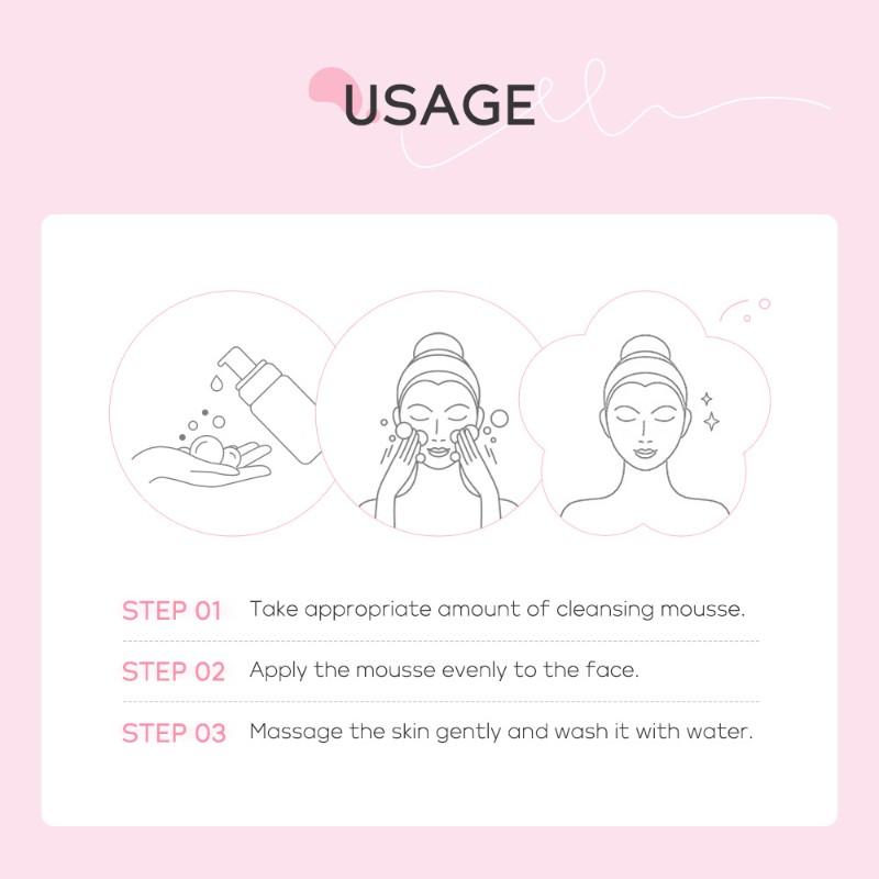 LAIKOU Очищающий мусс для лица Japan Sakura Cleansing 100 мл