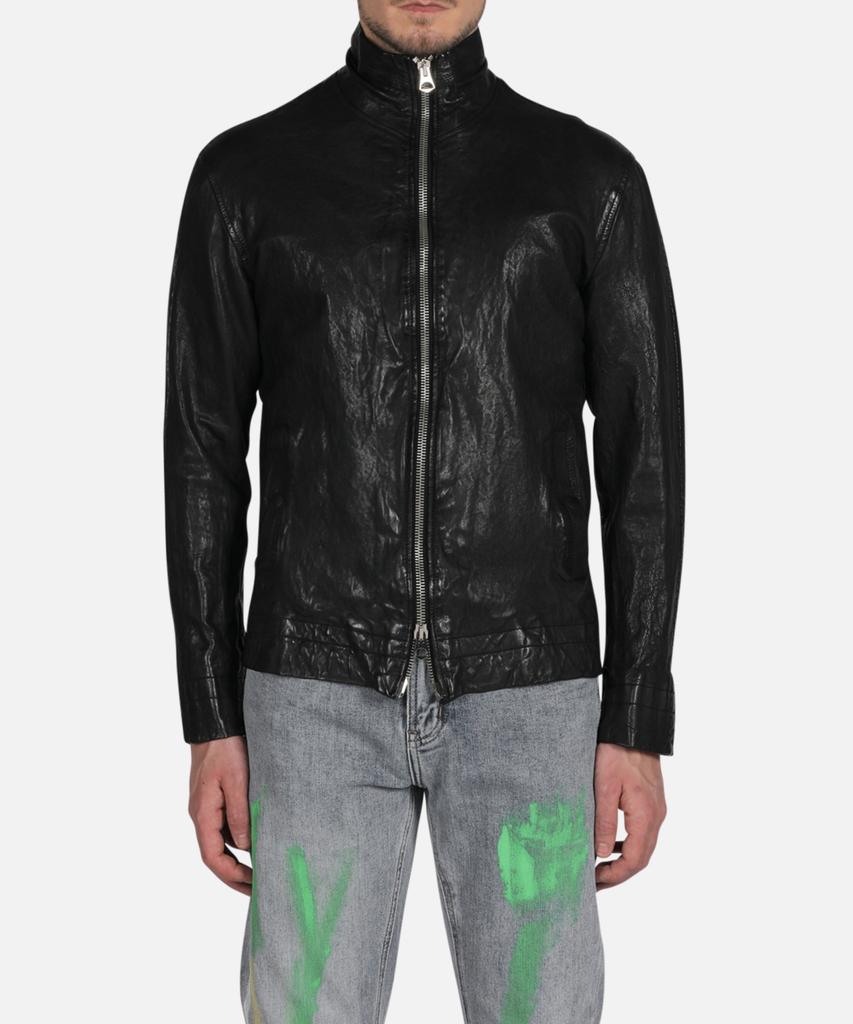 Panicale Black Lambskin Jumper