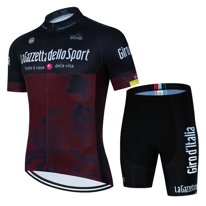 2024 Tour De Giro D'ITALIA Cycling Jersey Sets Mens Cycling Clothing Summer Short Sleeve Quick-dry MTB Bike Suit Ropa Ciclismo