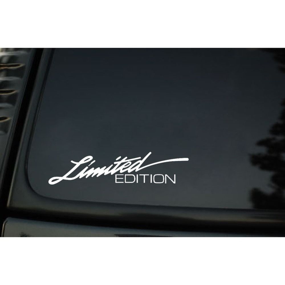 16*3.8cm Hot Creative  Decal LIMITED EDITION  Window Vinyl  Auto-styling Car Sticker