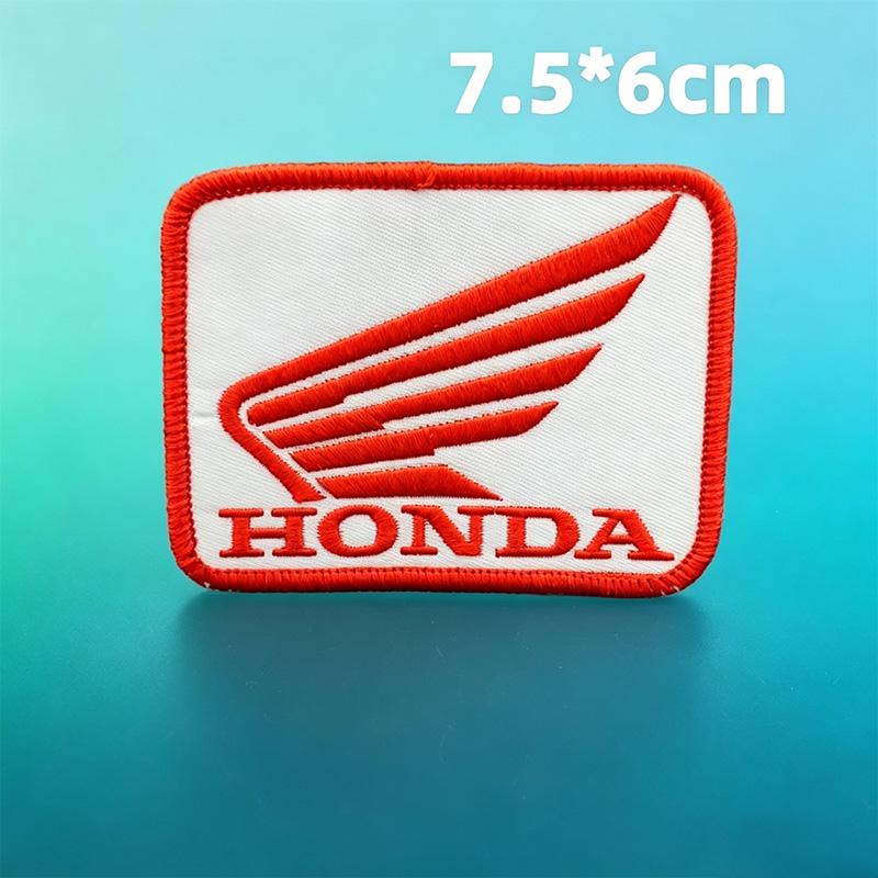 Для Honda CB400 CB650 FCBF CBR25ORR CRF SH3O0 NC75O Мотоцикл Логотип Эмблемы Вышитые Тканевые Наклейки Одежда Заплатка на Дыру Наклейка EB1