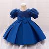 Платье принцессы с пайетками и рукавами-фонариками для девочек-цветочниц для малышей и младенцев