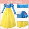 Очаровательный костюм для косплея Белоснежки Элегантное платье для Хэллоуина Сценическое выступление