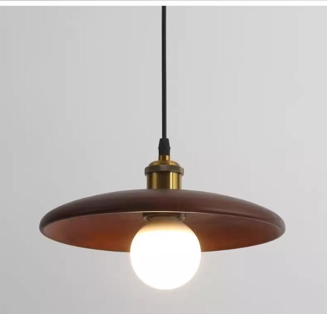 Люстра из дерева в стиле ретро ваби-саби: Лампа для спальни, кабинета, бара или чайной комнаты в японском стиле