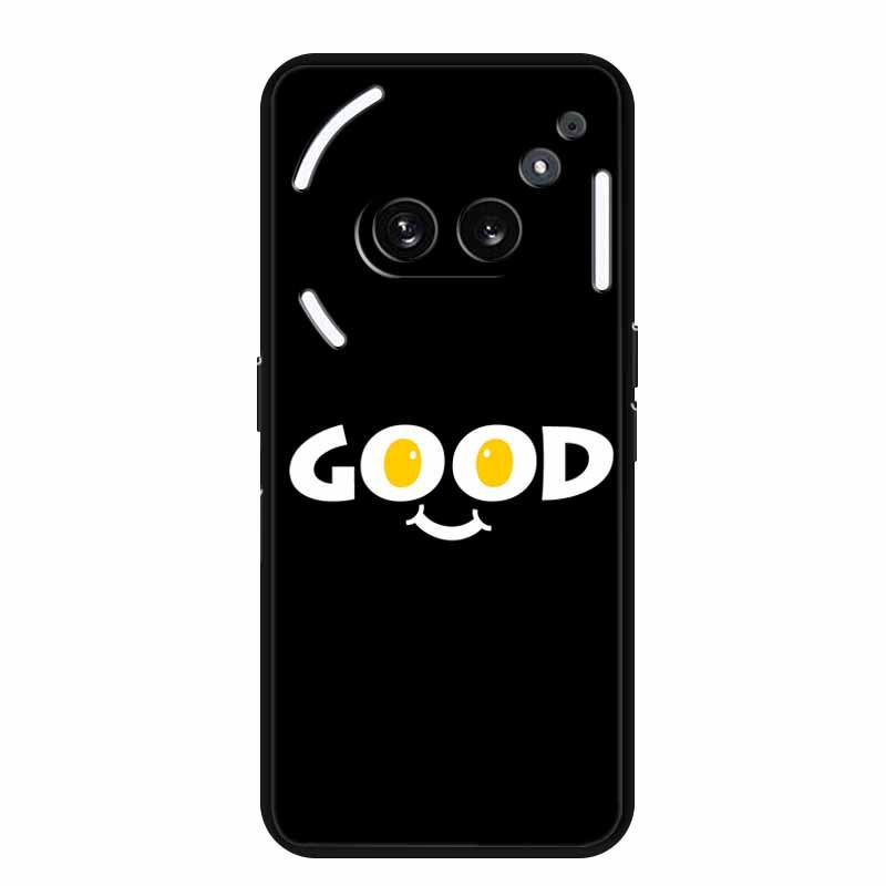 Светящийся чехол-бампер из ТПУ для Nothing Phone 2A - Персонализированный простой цветной дизайн