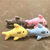 Bag Pendant Shark Keyring 12CM Key Chain Pendant Shark Plush Toy Shark Key Chain Ocean Animal
