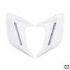 2Pcs Car Side Air Vent Modification Ventilation Grille Cover Side Air Intake Cover Hood Decoration Car Modification Accessories