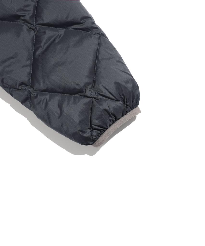 NICEGHOSTCLUB Hooded Light Down Jacket_Charcoal(Ng2Gwub900A)
