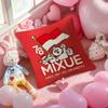 Чехол на подушку Mixue Ice Cream & Tea, противоаллергенный, с невидимой молнией, из шелковистого короткого плюша, чехол для диванной подушки