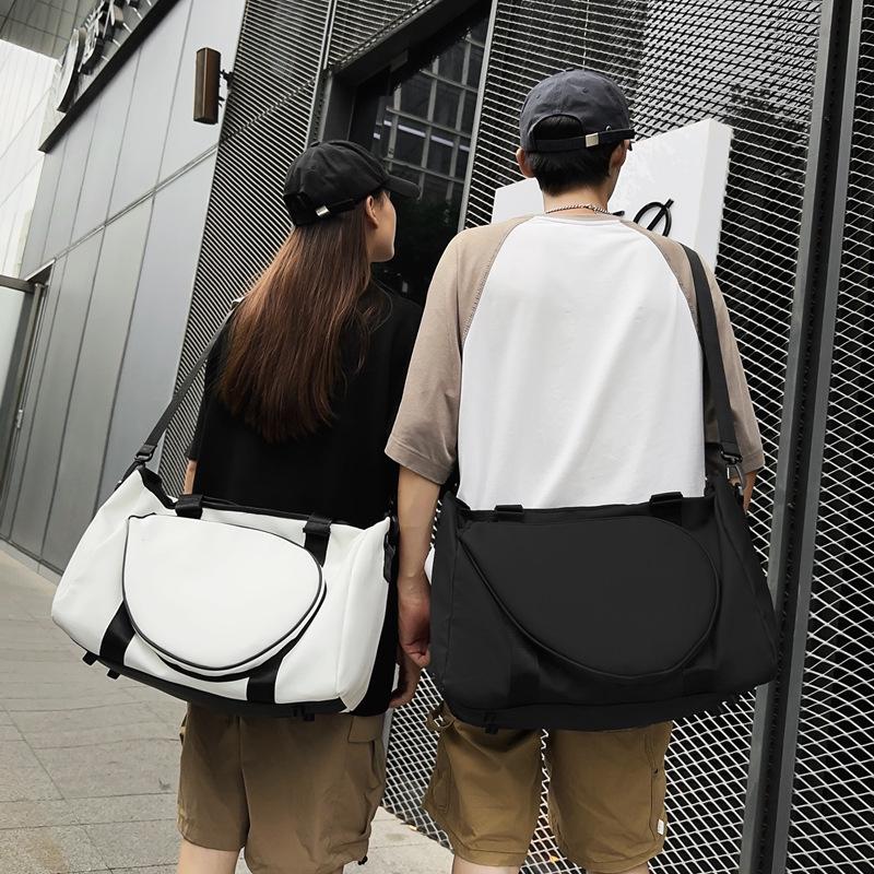 2024 Водонепроницаемая сумка-кроссбоди большой вместимости для бадминтона и тенниса для женщин и мужчин - Модная спортивная сумка через плечо