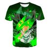 Японское Аниме Dragon Ball Z Гоку Блэк Замасу Супер Сайян Роуз Мощная Аура Навыки Футболка Детская Взрослая Косплей Топы Одежда