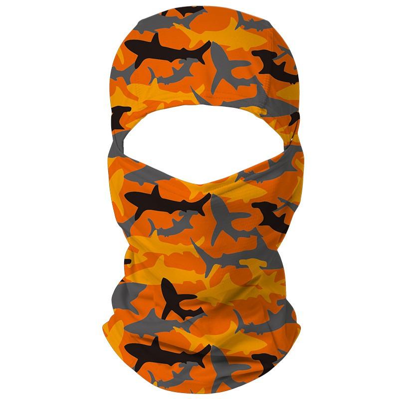 Men Women Fishing Face Mask Sun Protection Full Neck Cover Outdoor Breathable