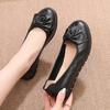 Genuine Leather Woman Loafer Women Flats Soft Shallow Loafers Autumn Female Slip On Shoes Fashion Lady Cow Leather Flats