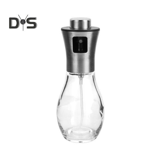 Многоразовый масляный распылитель, пищевой прочный прессовый дозатор оливкового масла