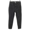 SLY JEANS Made In Japan Skinny Denim Pants 2 Black Tapered Women Used