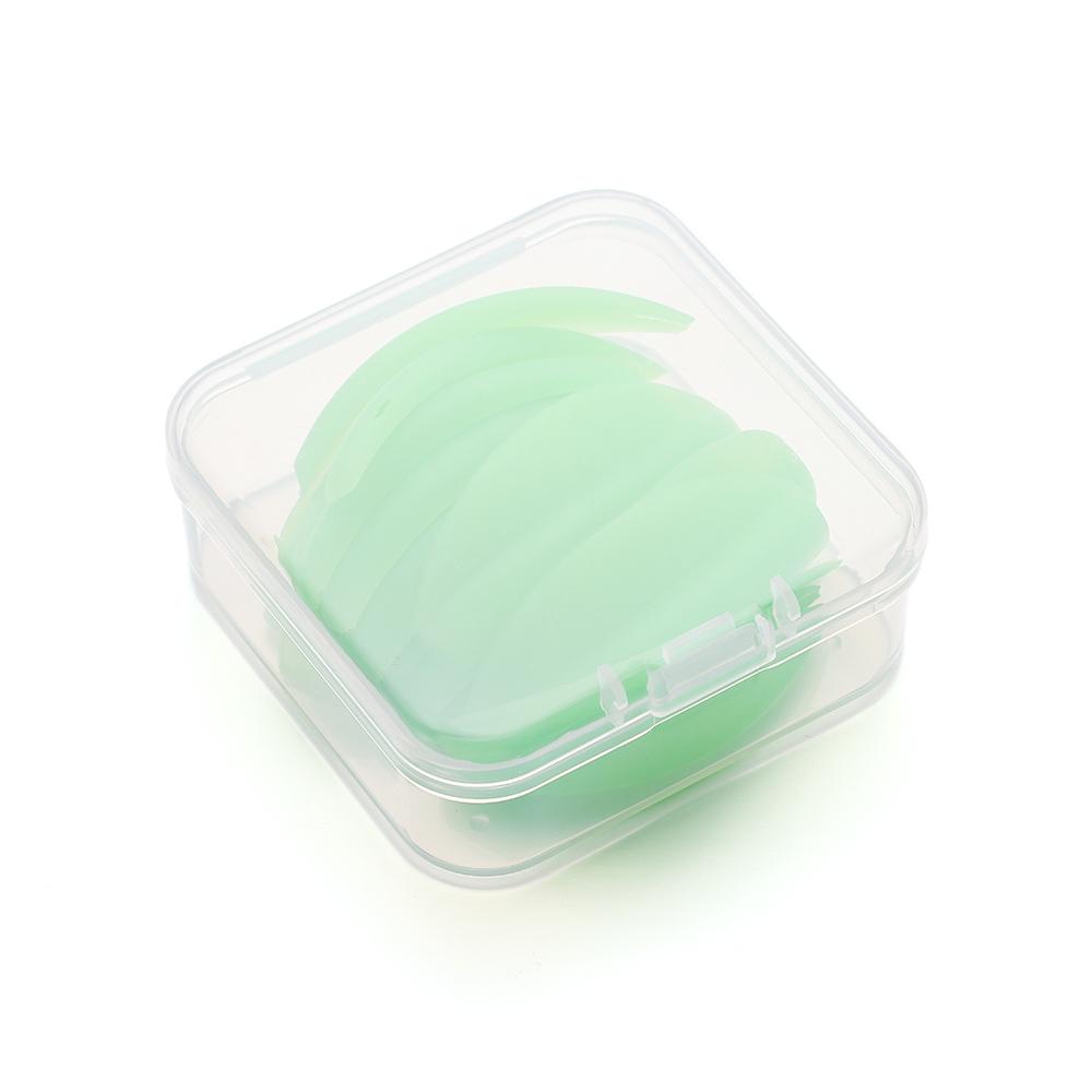 8Pairs Makeup Accessories Eye Lashes Reusable Silicone Eye Patch  Eyelashes Extension Supplies