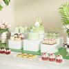 1/6Pcs Food Display Riser Cake Display Cube Boxes Display Nesting High Durability Multipurpose Risers