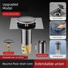 Floor Drain Deodorizer, Bathroom Anti-Odor Filter, Sewer Anti-Backflow, Anti-Insect, Anti-Mosquito Drain for Bathroom