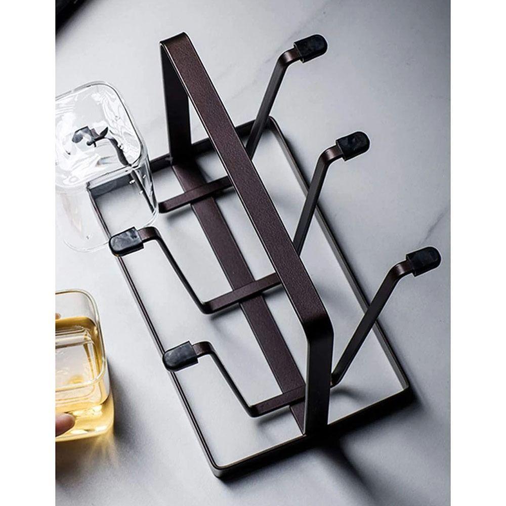 1 шт. силиконовые защитные крючки для стеклянных стаканов, полка для сушки бутылок, органайзер для хранения кухонных стаканов