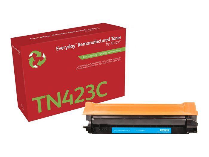 Cartouche de toner cyan remanufacturée Everyday de Xerox pour Brother TN423C - Rendement élevé (XL) - 4000 pages