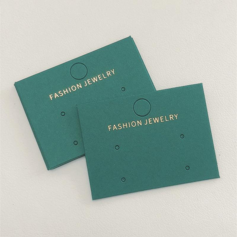 50 шт. простых бумажных этикеток, подарочные бирки ручной работы, бирки для ювелирных изделий, заколки для волос, аксессуары для волос, складная упаковочная карточка