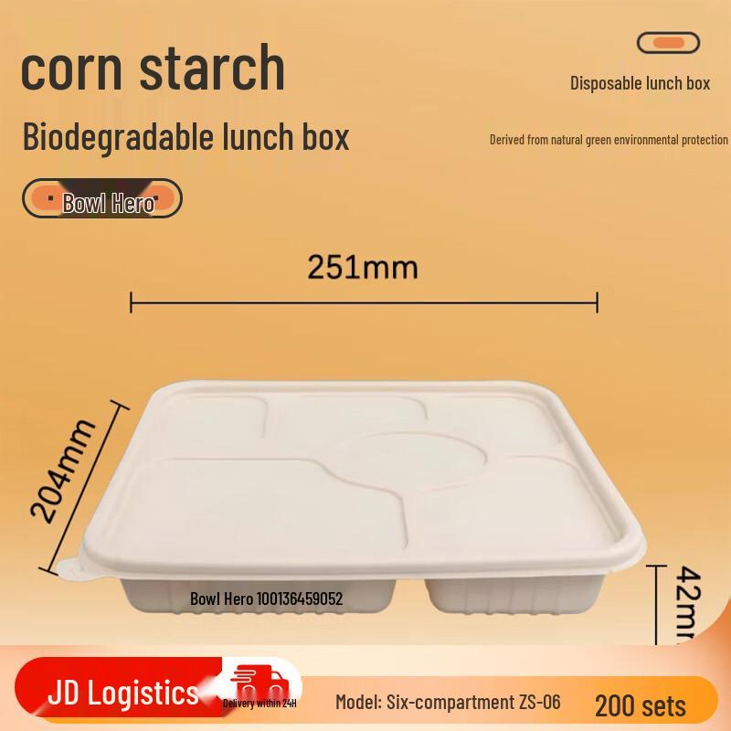 Wandaxia Biodegradable Disposable Food Containers