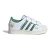 Adidas Originals Superstar Soft Comfortable Durable Low-Top Kids Skate Shoes Kids Sneakers White IH3496