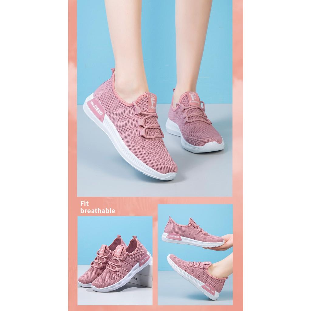 Женские кроссовки Flyknit Single, дышащая обувь с мягкой подошвой, повседневная спортивная обувь для женщин