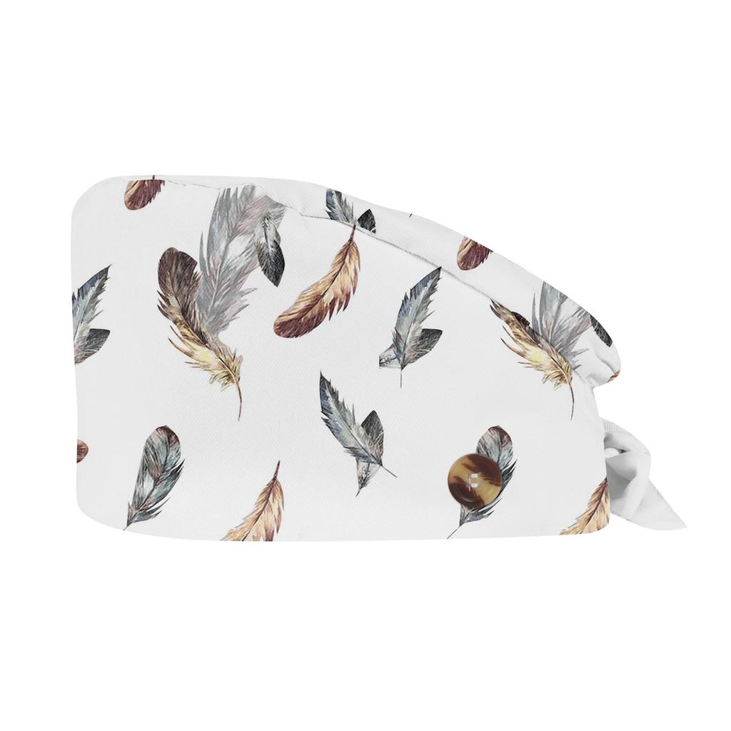 Модная рабочая шляпа с цветочным принтом, повседневная, стираемая, кепка-мешок