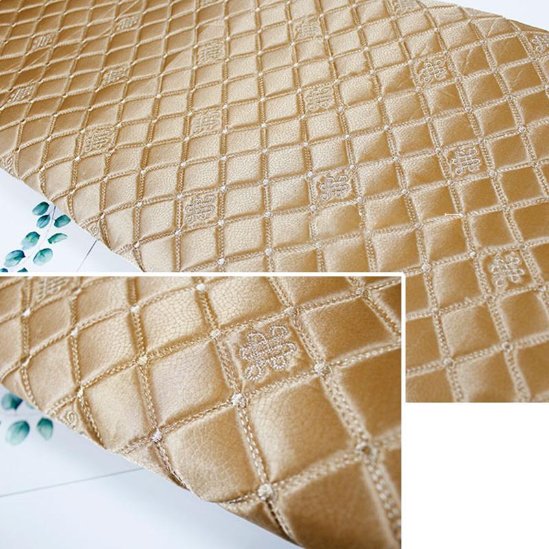 100*148 см плотная атласная ткань губка вышитый узор ткань для самостоятельного изготовления чехла для сиденья автомобиля обивочный материал для дивана