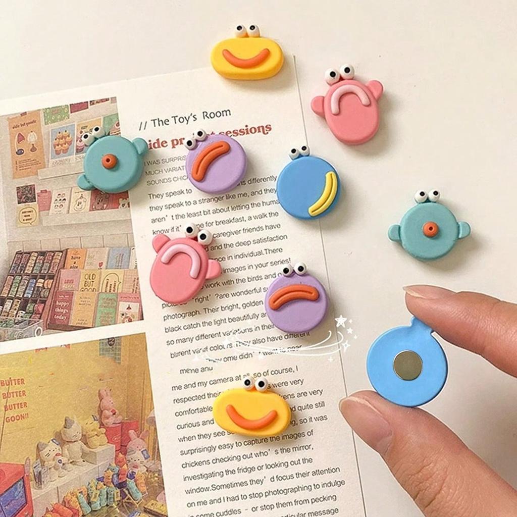 10 шт. магниты на холодильник с большим ртом, милые наклейки на холодильник, персонализированные магниты на холодильник, подходящие для хранения досок на кухне и в офисе