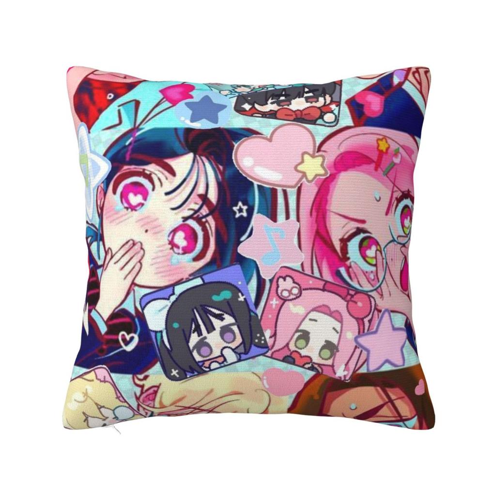 Alien Stage Anime Pillowcase Polyester Cushion Cover Gift Luka Ivan Till Mizi Pillow Case Cover Home Square 40X40Cm