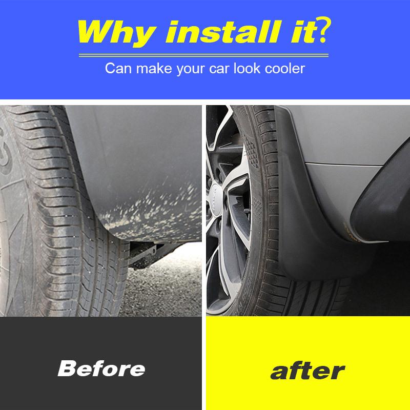 Vtear For Haval Jolion Car Mudguards Plastic Fender Cover Splash Guard Exterior Mud Flaps Car-Styling Exterior Accessories