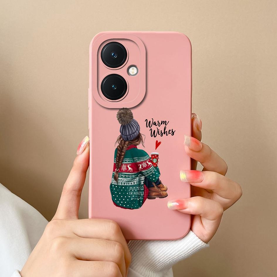 Чехол для телефона для Vivo X90 Pro V29 Lite Y36 Y27 Y17S Y78 + Высококачественная модная крутая защитная пленка для экрана для девочек и мальчиков, бампер, силиконовый мягкий корпус для Vivo Capa